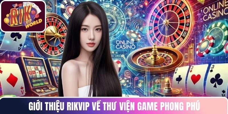 Giới thiệu RIKVIP về thư viện game phong phú