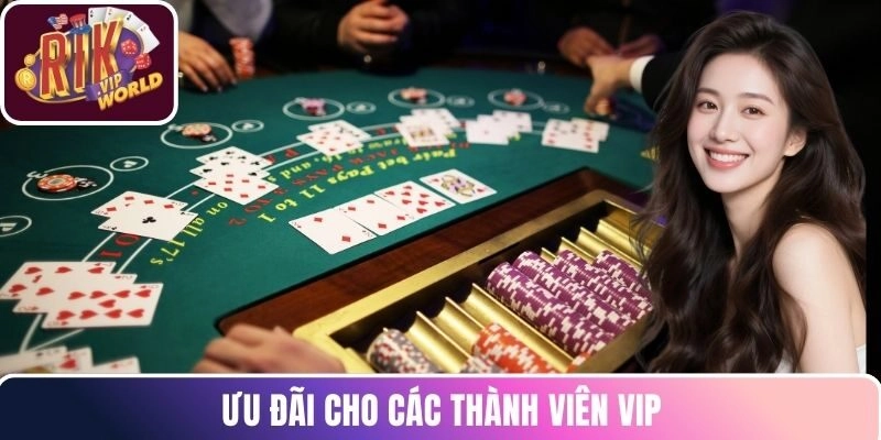 Ưu đãi cho các thành viên VIP